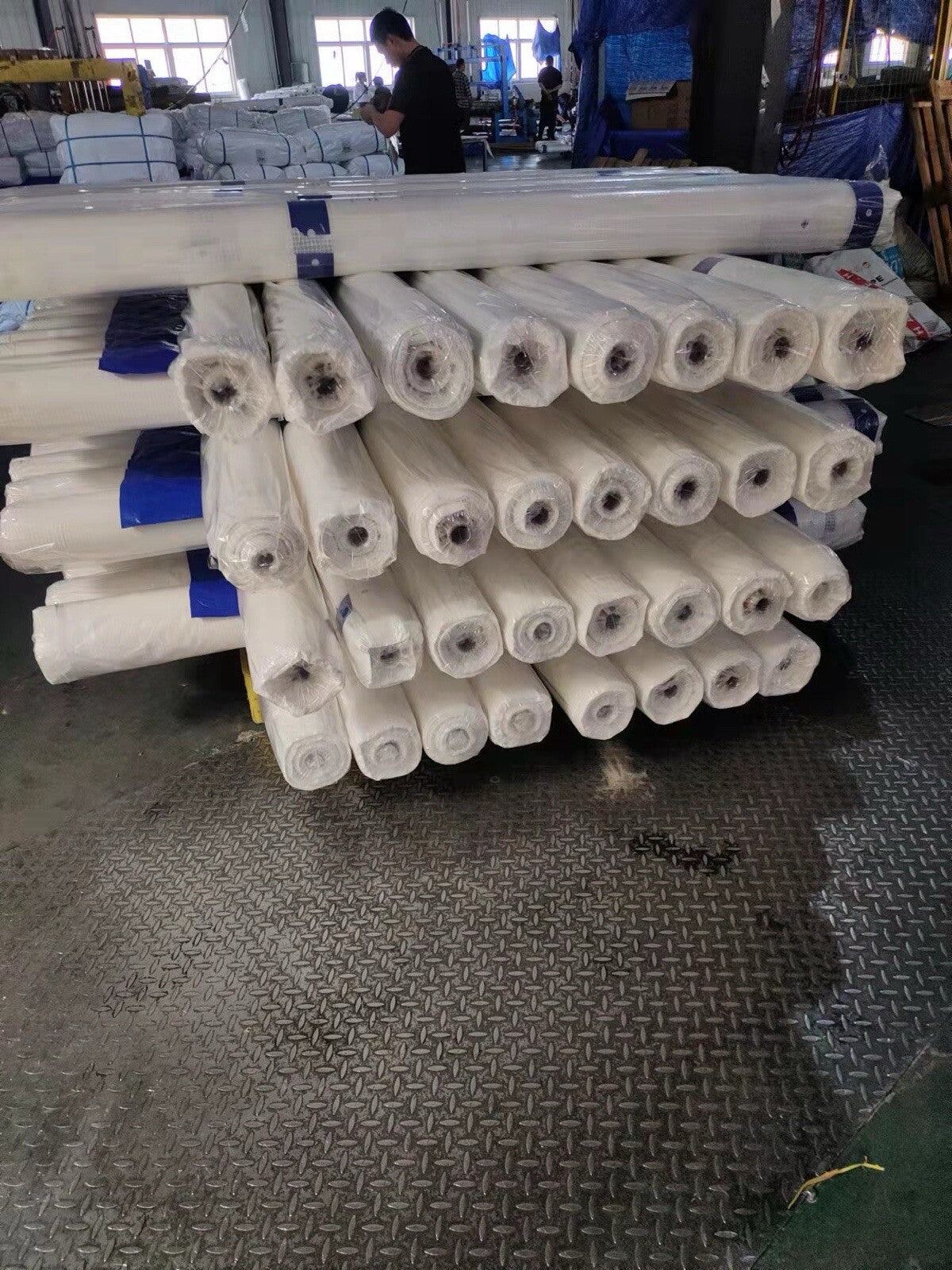 Gerüstgitterplane 2,70x5m Gerüstplane Gewebeplane Abdeckplane