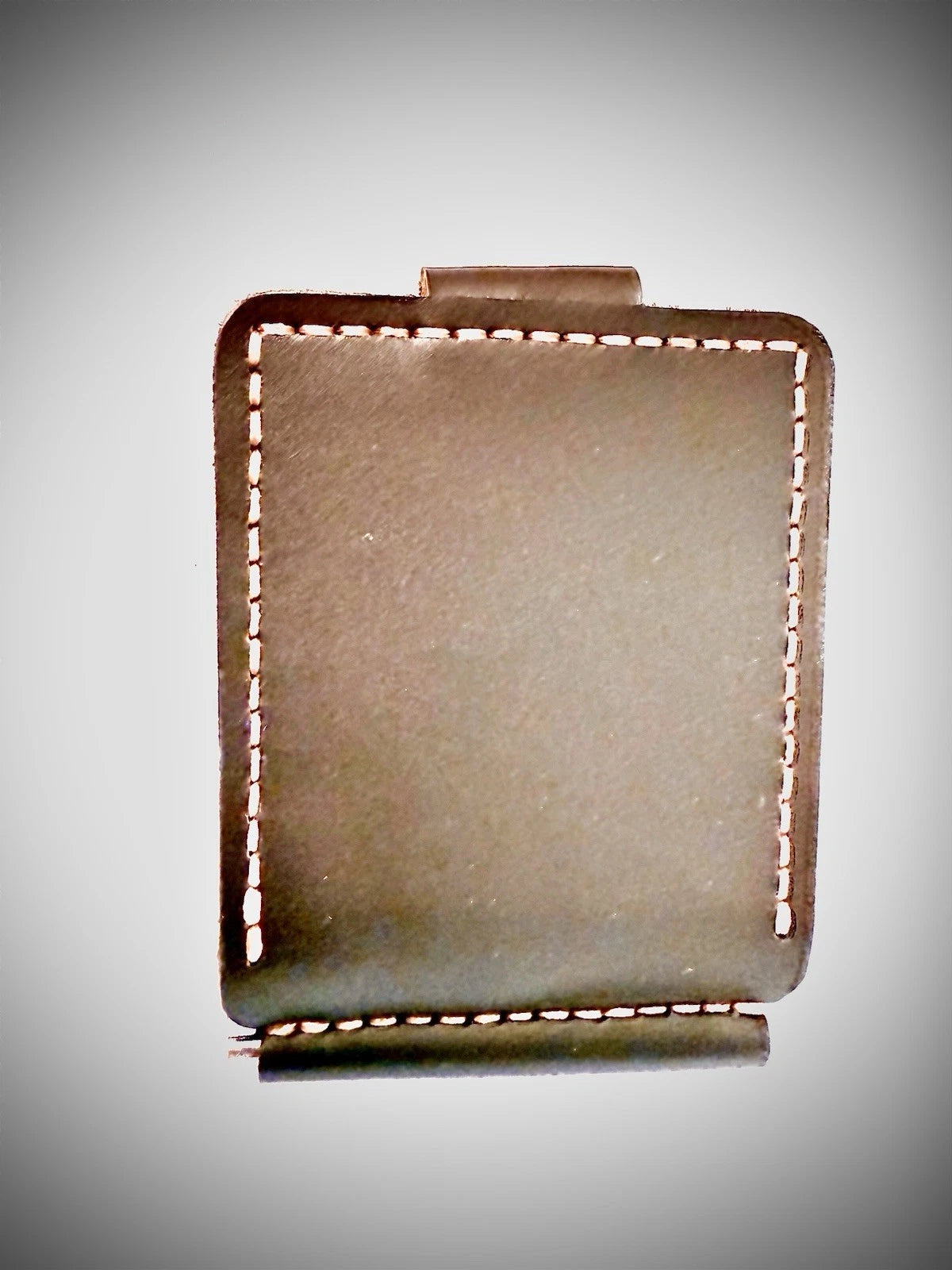 Handgefertigte Herren-Geldbörse aus echtem Leder – Slim Wallet mit Geldklammer