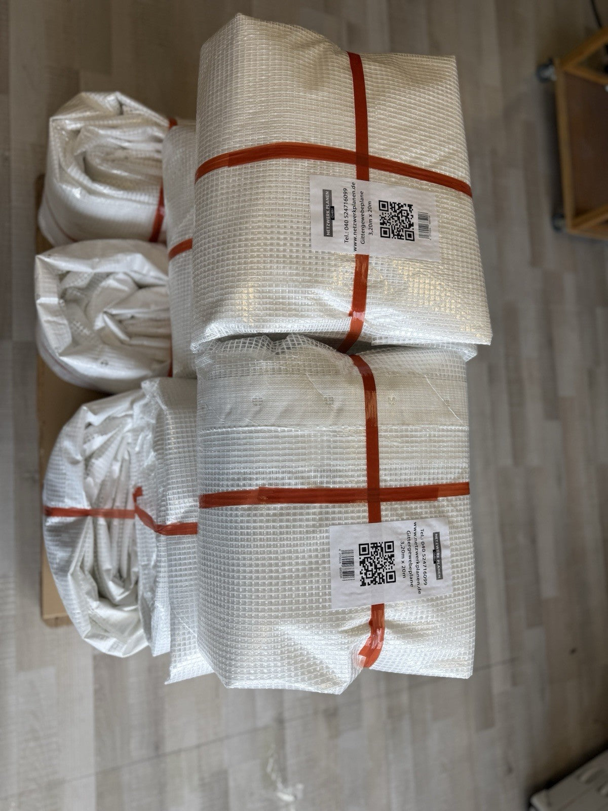 Gewächshausfolie Gitterfolie UV 170g – Frühbeet Gewächshausplane Gewebeplane